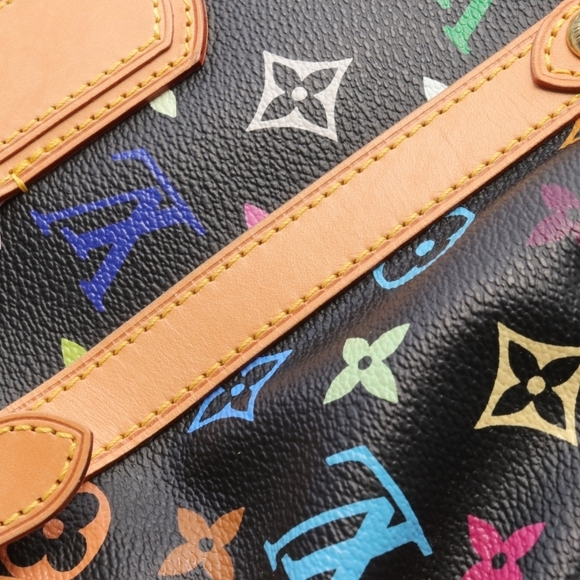 Louis Vuitton Theda GM Monogram Noir Multicolor Black - Picture 5 of 5